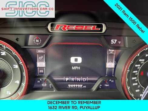 Used 2021 RAM 1500 Rebel w/ Leather & Sound Group image 10