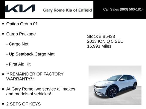 Used 2023 Hyundai Ioniq 5 SEL w/ Cargo Package AWD/4WD image 6