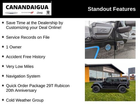 Used 2023 Jeep Wrangler Unlimited Rubicon 4xe AWD/4WD image 8