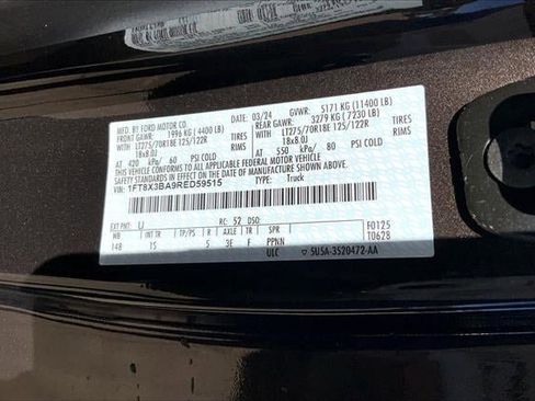 Used 2024 Ford F350 XL w/ FX4 Off-Road Package image 33