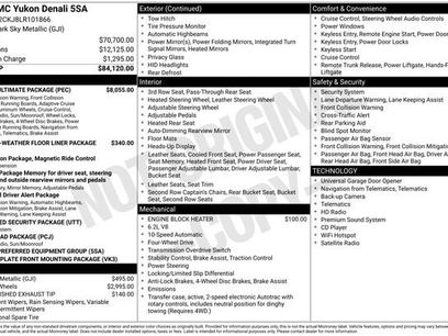 Used 2020 GMC Yukon Denali w/ Denali Ultimate Package