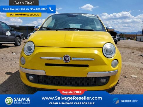 Used 2015 FIAT 500 Lounge FWD image 7