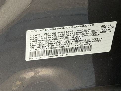 Used 2020 Honda Pilot EX-L image 10