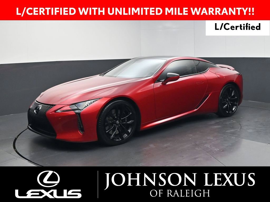 Certified 2022 Lexus LC 500 Coupe w/ Dynamic Handling Package RWD image 1