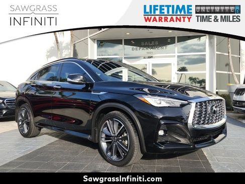 Used 2025 INFINITI QX55 Luxe w/ Cargo Package image 1