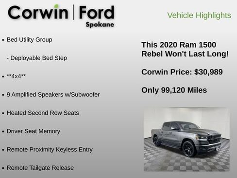 Used 2020 RAM 1500 Sport w/ Alpine Leather & Sound Group image 30