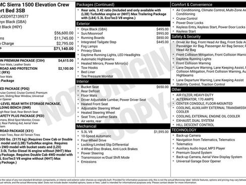 New 2026 GMC Sierra 1500 Elevation w/ Elevation Premium Package AWD/4WD image 2
