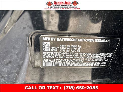 Used 2019 BMW 540i xDrive w/ Convenience Package AWD/4WD image 28