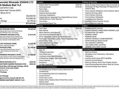 Used 2026 Chevrolet Silverado 3500 LTZ w/ Trail Boss Package image 34