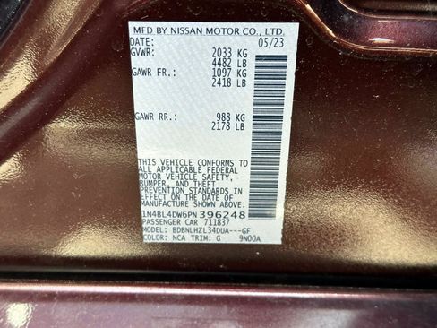 Certified 2023 Nissan Altima 2.5 SV AWD/4WD image 32
