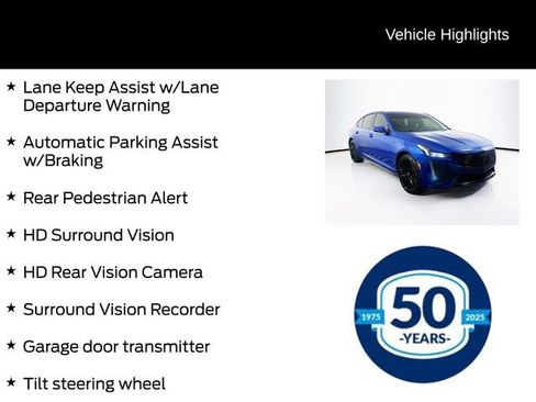 Used 2021 Cadillac CT5 V w/ Premium Package AWD/4WD image 26