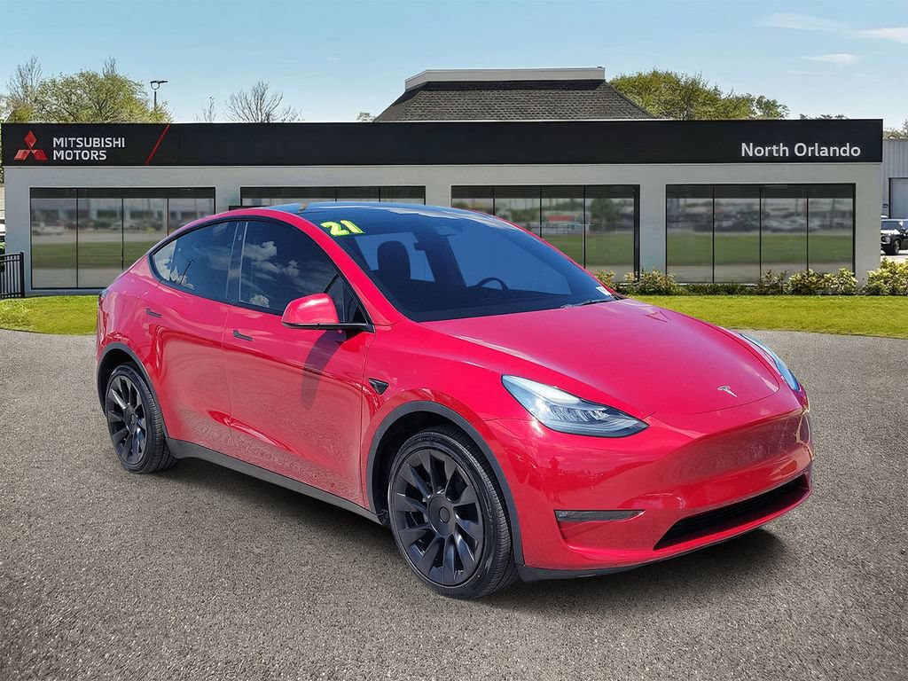 Used 2021 Tesla Model Y Long Range AWD/4WD image 4