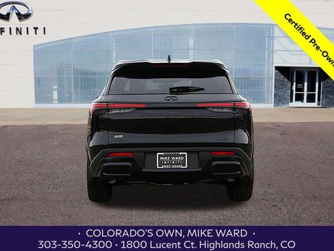 Certified 2025 INFINITI QX60 Luxe w/ Black Edition image 4