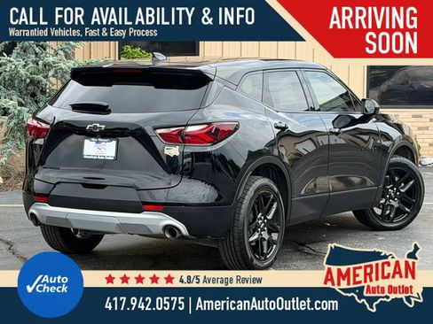 Used 2022 Chevrolet Blazer LT w/ LPO, Black Accent Package FWD image 87