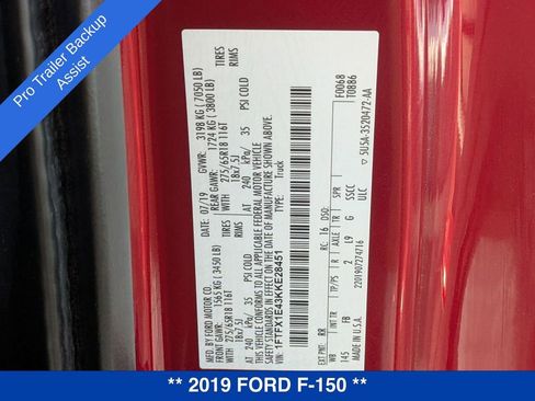Used 2019 Ford F150 XLT w/ Equipment Group 302A Luxury image 41