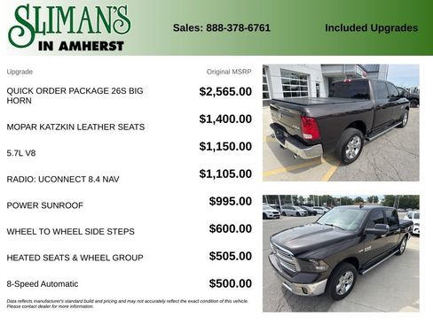 Used 2016 RAM 1500 Big Horn AWD/4WD image 11
