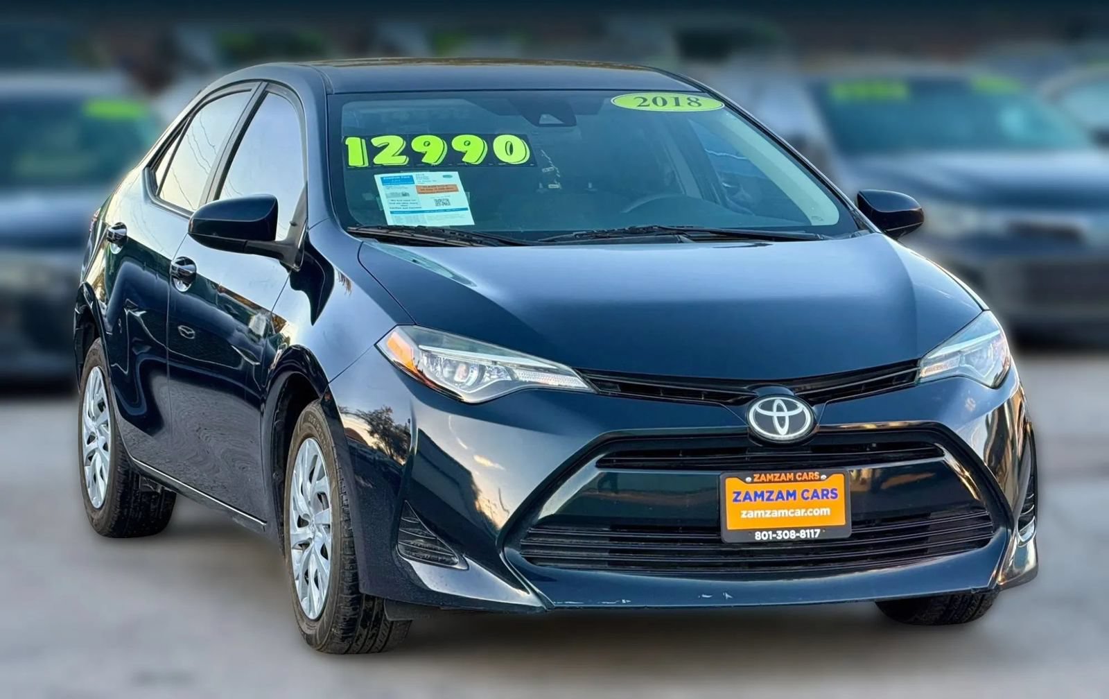 Used 2018 Toyota Corolla LE w/ Carpet Mat Package (TMS) FWD image 1