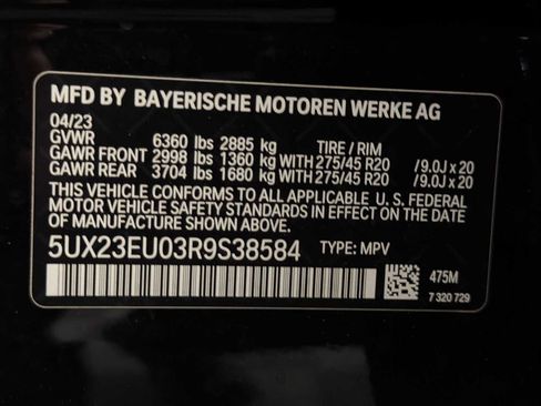 Certified 2024 BMW X5 xDrive40i w/ Parking Assistance Package image 22