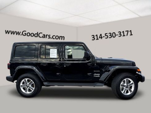 Certified 2022 Jeep Wrangler Unlimited Sahara w/ LED Lighting Group image 3