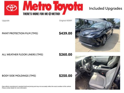 Used 2025 Toyota Sienna XLE AWD/4WD image 4