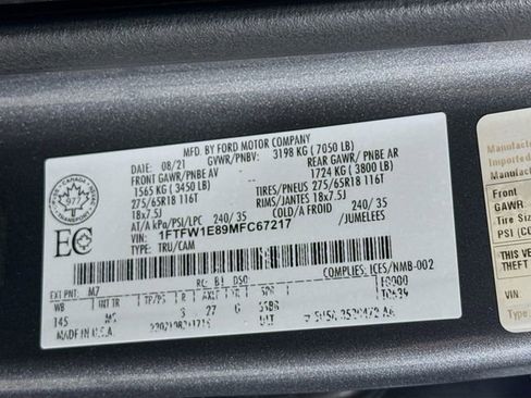 Used 2021 Ford F150 XLT w/ Equipment Group 302A High image 31