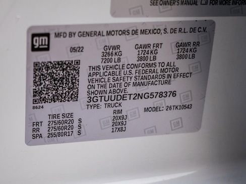 Used 2022 GMC Sierra 1500 SLT image 34