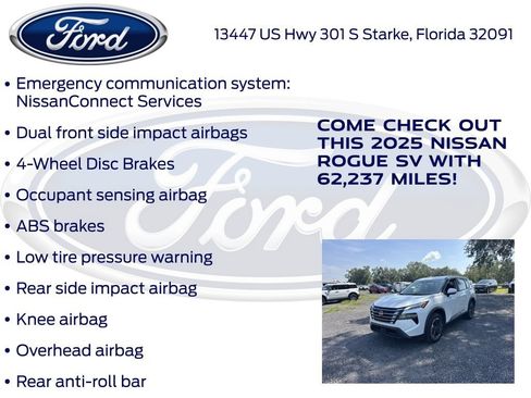 Used 2025 Nissan Rogue SV AWD/4WD image 21