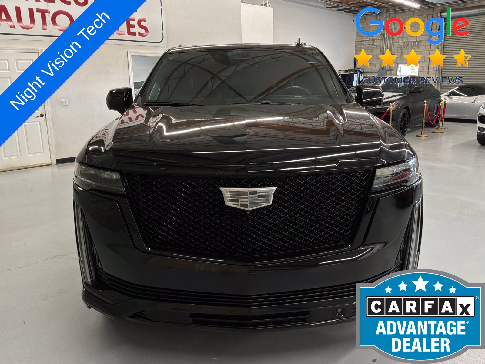 Used 2023 Cadillac Escalade ESV Sport w/ LPO, ONYX Package AWD/4WD image 3