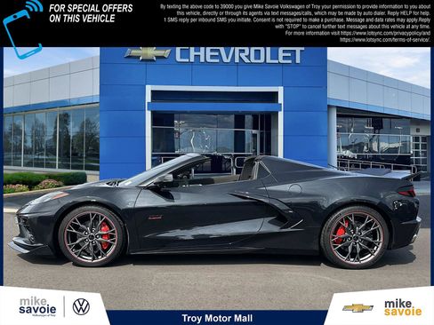 Certified 2023 Chevrolet Corvette Stingray Premium Conv RWD image 2