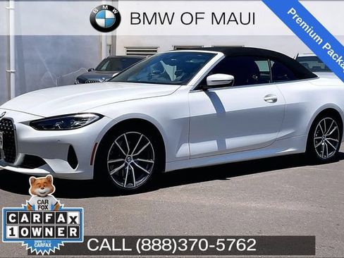 Used 2024 BMW 430i xDrive Convertible AWD/4WD image 1