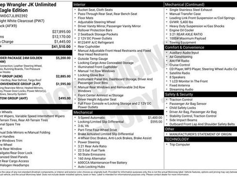 Used 2018 Jeep Wrangler Unlimited Sport image 17