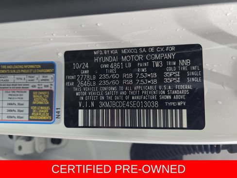 Used 2025 Hyundai Tucson SEL AWD/4WD image 37
