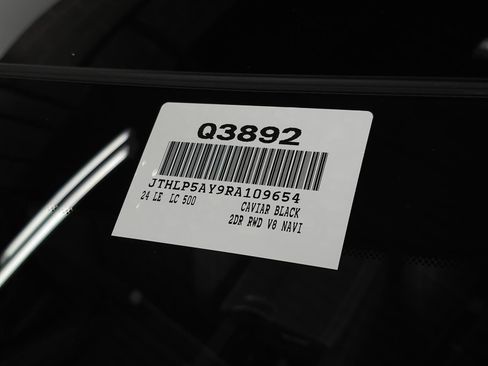 Certified 2024 Lexus LC 500 Coupe w/ Bespoke Build Package RWD image 36