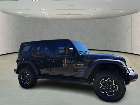 Used 2022 Jeep Wrangler Unlimited Rubicon 4xe w/ Cold Weather Group image 2