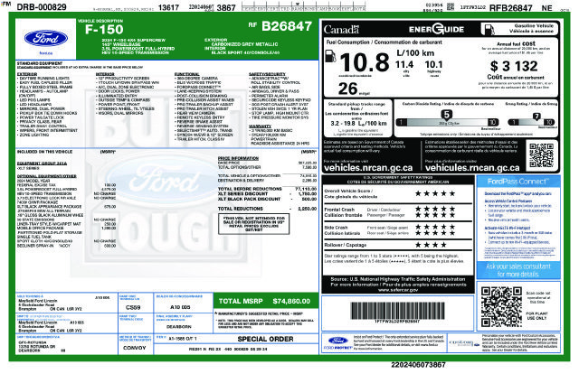 Used 2024 Ford F150 XLT w/ Mobile Office Package AWD/4WD image 35