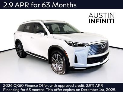 New 2026 INFINITI QX60 Luxe w/ Cargo Package