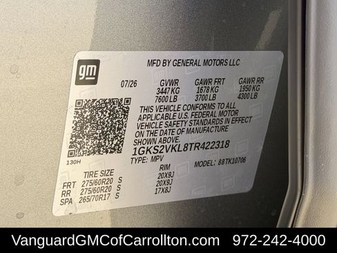 New 2026 GMC Yukon AT4 Ultimate w/ LPO, Floor Liner Package AWD/4WD image 26