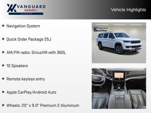 Used 2024 Jeep Wagoneer L Series II RWD image 5