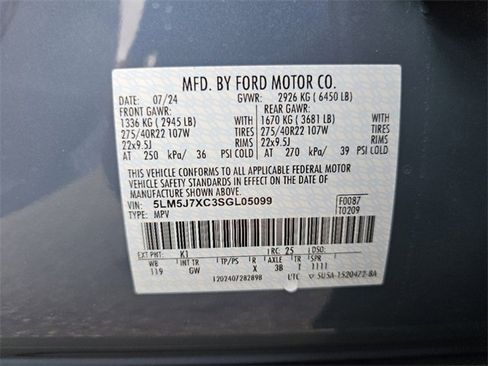 New 2025 Lincoln Aviator Reserve w/ Equipment Group 201A image 34