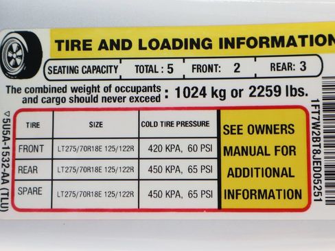 Used 2018 Ford F250 Lariat w/ Lariat Value Package AWD/4WD image 62