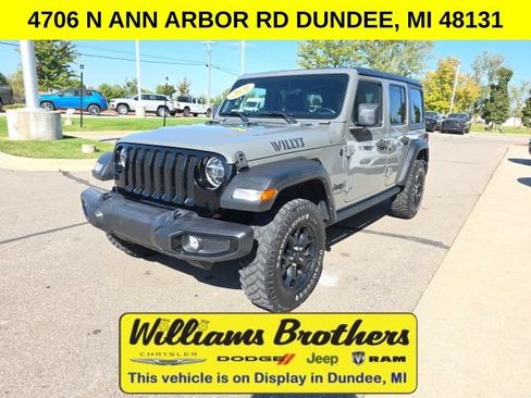 Used 2021 Jeep Wrangler Unlimited Sport AWD/4WD image 1