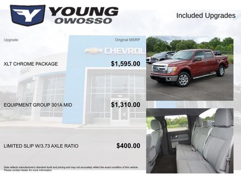 Used 2014 Ford F150 XLT w/ XLT Chrome Package RWD image 4
