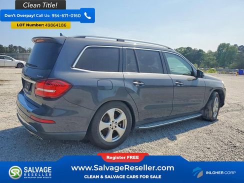 Used 2017 Mercedes-Benz GLS 450 4MATIC w/ Premium Package image 4