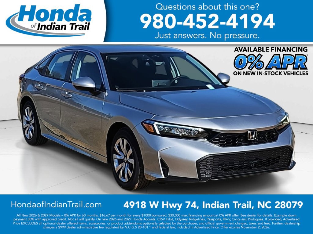 Used 2026 Honda Civic LX 360° Tour