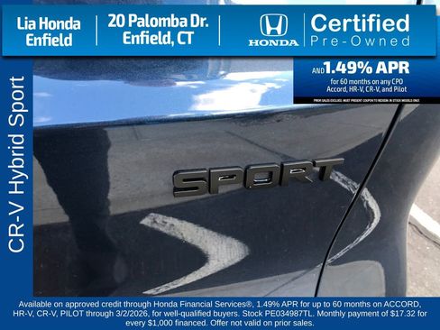 Certified 2023 Honda CR-V Sport image 27