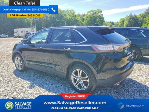 Used 2017 Ford Edge Titanium w/ Equipment Group 301A AWD/4WD image 3