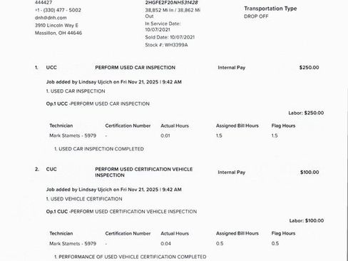 Used 2022 Honda Civic LX image 38