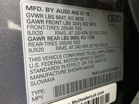 Used 2019 Audi Q7 3.0T Premium Plus AWD/4WD image 53