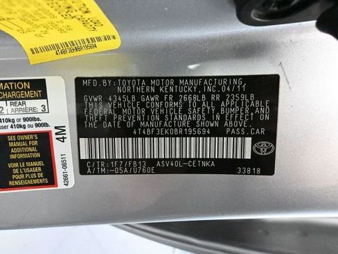 Used 2011 Toyota Camry LE image 42