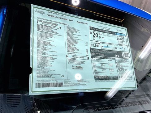 New 2026 Jeep Wrangler Sport S image 13